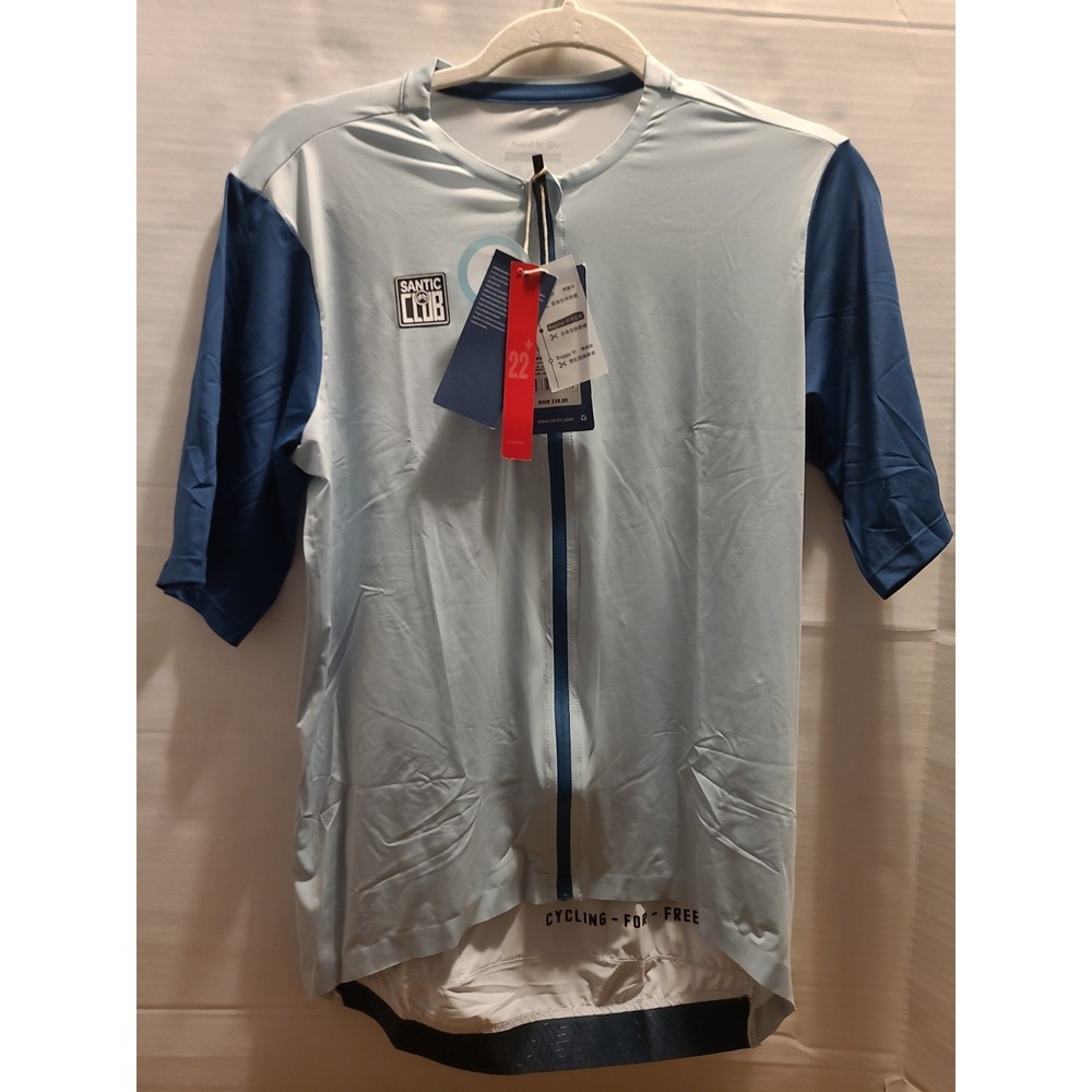 new men's cycling jersey Santic size 3XL ***see Measurements For Accurate Sizing